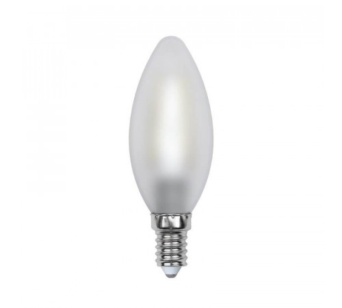 Лампа светодиодная филаментная (UL-00000305) Uniel E14 6W 3000K матовая LED-C35-6W/WW/E14/FR PLS02WH Лампа светодиодная филаментная (UL-00000305) Uniel E14 6W 3000K матовая LED-C35-6W/WW/E14/FR PLS02WH