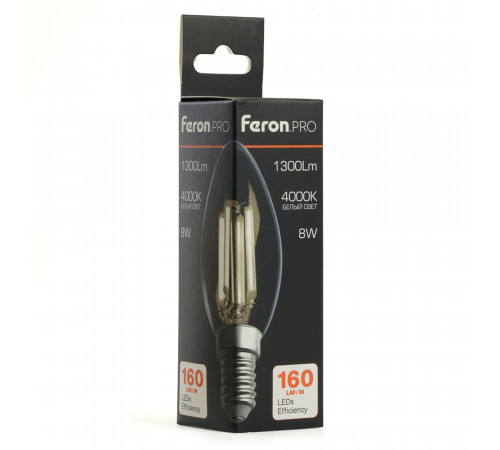 Светодиодная лампа Feron LB-1208 E14 8W 4000K 51248 Светодиодная лампа Feron LB-1208 E14 8W 4000K 51248