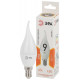 Лампа светодиодная Эра E14 9W 2700K LED BXS-9W-827-E14 Б0027973