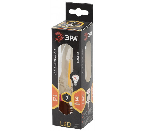 Лампа светодиодная Эра E14 7W 2700K F-LED B35-7W-827-E14 Б0027942 Лампа светодиодная Эра E14 7W 2700K F-LED B35-7W-827-E14 Б0027942