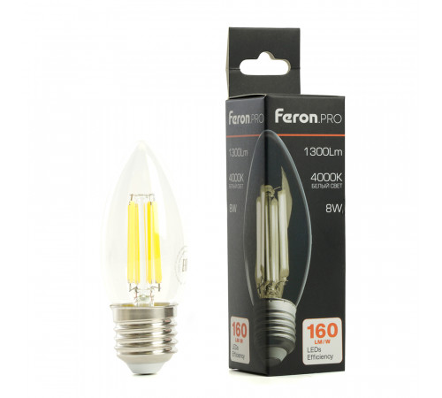 Светодиодная лампа Feron LB-1208 E27 8W 4000K 51242 Светодиодная лампа Feron LB-1208 E27 8W 4000K 51242