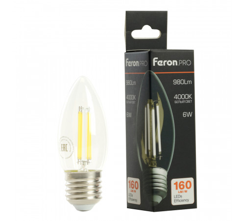 Светодиодная лампа Feron LB-1206 E27 6W 6400K 51240 Светодиодная лампа Feron LB-1206 E27 6W 6400K 51240