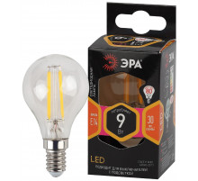 Лампа светодиодная Эра E14 9W 2700K F-LED P45-9w-827-E14 Б0047020
