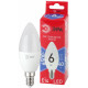 Лампа светодиодная Эра E14 6W 6500K LED B35-6W-865-E14 R Б0045339