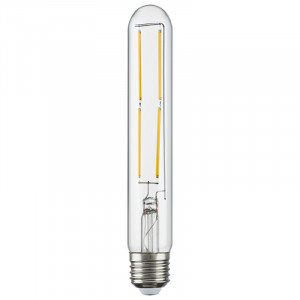 Лампа светодиодная филаментная Lightstar LED Filament E27 6W 4000K трубчатая прозрачная 933904