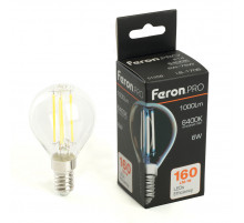 Лампа светодиодная Feron LB-1706 E14 6W 6400K 51258