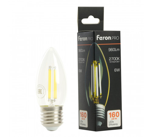 Светодиодная лампа Feron LB-1206 E27 6W 2700K 51238 Светодиодная лампа Feron LB-1206 E27 6W 2700K 51238