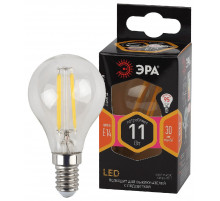 Лампа светодиодная Эра E14 11W 2700K F-LED P45-11w-827-E14 Б0047012