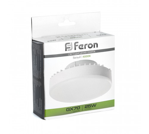 Лампа светодиодная Feron LB-474 GX70 25W 4000K 38269 Лампа светодиодная Feron LB-474 GX70 25W 4000K 38269