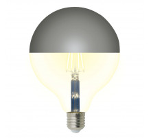 Лампа светодиодная Uniel Sky LED-G125-4W/3000K/E27/CL MIRROR/CHROME PLS02WH UL-00011793