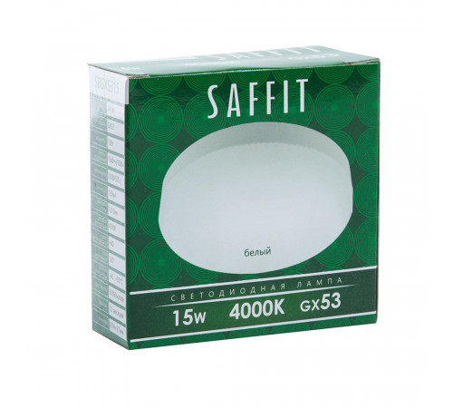 Лампа светодиодная Saffit SBGX5315 GX53 15W 4000K 55192 Лампа светодиодная Saffit SBGX5315 GX53 15W 4000K 55192