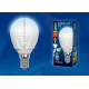 Лампа светодиодная (UL-00002416) Uniel E14 7W 3000K матовая LED-CW37 7W/WW/E14/FR PLP01WH