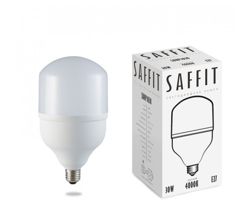 Лампа светодиодная Saffit SBHP1030 E27 30W 4000K 55090 Лампа светодиодная Saffit SBHP1030 E27 30W 4000K 55090