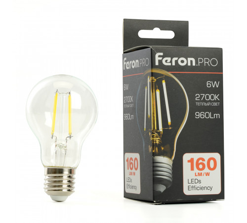 Светодиодная лампа Feron LB-1106 E27 6W 2700K 48889 Светодиодная лампа Feron LB-1106 E27 6W 2700K 48889