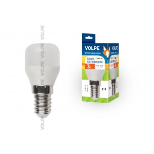 Лампа светодиодная (UL-00000178) Volpe E14 3W 3000K матовая LED-Y27-3W/WW/E14/FR/Z