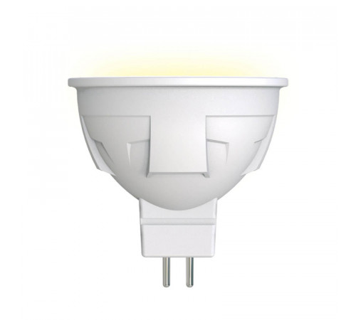 Лампа светодиодная (UL-00002424) Uniel GU5.3 6W 3000K матовая LED-JCDR 6W/WW/GU5.3/FR PLP01WH Лампа светодиодная (UL-00002424) Uniel GU5.3 6W 3000K матовая LED-JCDR 6W/WW/GU5.3/FR PLP01WH
