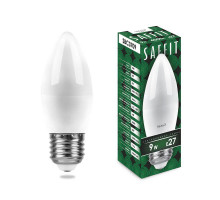 Лампа светодиодная Saffit SBC3709 Свеча E27 9W 4000K 55129