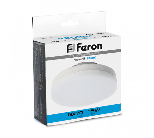 Лампа светодиодная Feron LB-472 GX70 15W 6400K 48305 Лампа светодиодная Feron LB-472 GX70 15W 6400K 48305