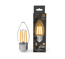 Лампа светодиодная Gauss Filament E27 7W 2700K 103802107