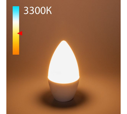 Лампа светодиодная Elektrostandard E14 8W 3300K свеча матовая 4690389152306 Лампа светодиодная Elektrostandard E14 8W 3300K свеча матовая 4690389152306