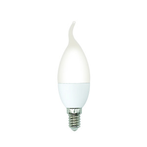 Лампа светодиодная Volpe Optima LED-CW37-6W/4000K/E14/FR/SLS UL-00008802