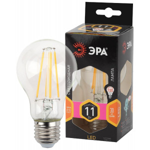 Лампа светодиодная Эра E27 11W 2700K F-LED A60-11W-827-E27 Б0035025