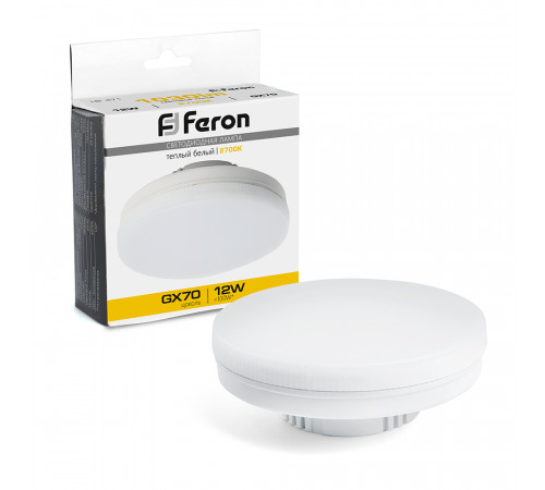 Лампа светодиодная Feron LB-471 GX70 12W 2700K 48300 Лампа светодиодная Feron LB-471 GX70 12W 2700K 48300