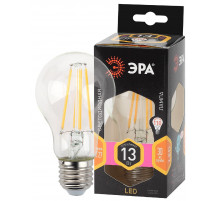 Лампа светодиодная Эра E27 13W 2700K F-LED A60-13W-827-E27 Б0035027