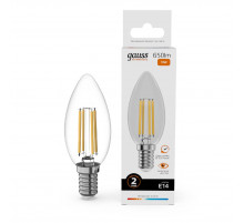 Лампа светодиодная Gauss Filament Elementary E14 10W 2700K 32110
