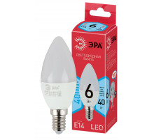 Лампа светодиодная Эра E14 6W 4000K LED B35-6W-840-E14 R Б0051057