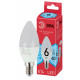Лампа светодиодная Эра E14 6W 4000K LED B35-6W-840-E14 R Б0051057