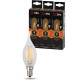 Лампа светодиодная Эра E14 9W 2700K F-LED BXS-9W-827-E14 Б0047003