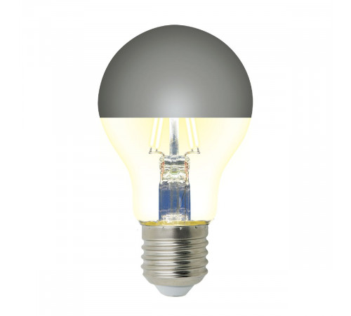 Лампа светодиодная Uniel Sky LED-A60-4W/3000K/E27/CL MIRROR/CHROME PLS02WH UL-00011795 Лампа светодиодная Uniel Sky LED-A60-4W/3000K/E27/CL MIRROR/CHROME PLS02WH UL-00011795