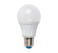 Лампа светодиодная (UL-00005030) Uniel E27 13W 3000K матовая LED-A60 13W/3000K/E27/FR PLP01WH