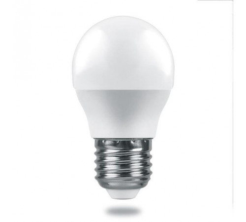 Лампа светодиодная Feron E27 9W 2700K шар матовый LB-1409 38080 Лампа светодиодная Feron E27 9W 2700K шар матовый LB-1409 38080