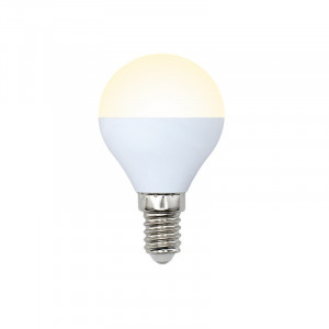 Лампа светодиодная (UL-00003826) Volpe E14 9W 3000K матовая LED-G45-9W/WW/E14/FR/NR