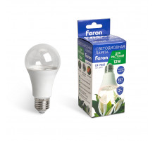 Лампа светодиодная для растений Feron LB-7062 E27 12W полный спектр 38277