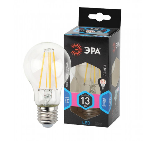 Лампа светодиодная Эра E27 13W 4000K F-LED A60-13W-840-E27 Б0035028 Лампа светодиодная Эра E27 13W 4000K F-LED A60-13W-840-E27 Б0035028