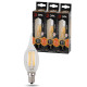 Лампа светодиодная Эра E14 11W 2700K F-LED BXS-11W-827-E14 Б0047001