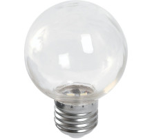 Лампа светодиодная Feron LB-371 шар E27 3W 6400K прозрачный 38122