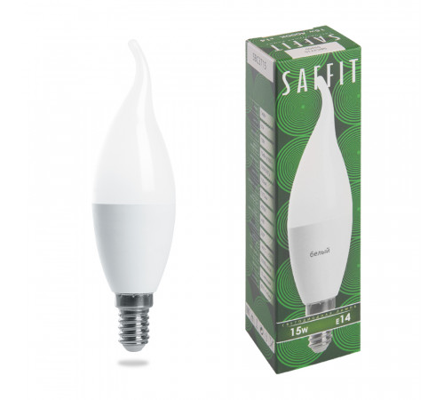 Лампа светодиодная Saffit SBC3715 Свеча на ветру E14 15W 4000K 55205 Лампа светодиодная Saffit SBC3715 Свеча на ветру E14 15W 4000K 55205