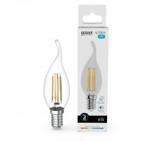 Лампа светодиодная Gauss Filament Elementary E14 10W 4100K 42120