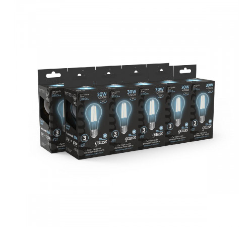 Лампа светодиодная Gauss Filament E27 30W 4100K 102902230 Лампа светодиодная Gauss Filament E27 30W 4100K 102902230