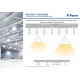 Лампа светодиодная Feron E27-E40 100W 6400K матовая LB-651 38096