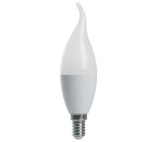 Лампа светодиодная Feron LB-970 Свеча на ветру E14 13W 6400K 38114