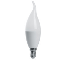 Лампа светодиодная Feron LB-970 Свеча на ветру E14 13W 6400K 38114