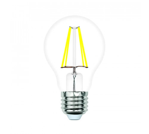 Лампа светодиодная филаментная Volpe E27 6W 4000K прозрачная LED-A60-6W/4000K/E27/CL/SLF UL-00008299