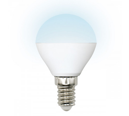 Лампа светодиодная Uniel LED-G45-6W/4000K/E14/FR/RA95 PLK01WH UL-00011182 Лампа светодиодная Uniel LED-G45-6W/4000K/E14/FR/RA95 PLK01WH UL-00011182