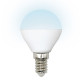 Лампа светодиодная Uniel LED-G45-6W/4000K/E14/FR/RA95 PLK01WH UL-00011182