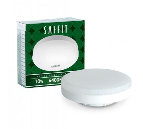 Лампа светодиодная Saffit SBGX5310 GX53 10W 6400K 55229 Лампа светодиодная Saffit SBGX5310 GX53 10W 6400K 55229
